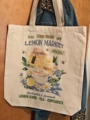 Cotton Canvas Tote Bags - Farm Fresh Lemon Market
